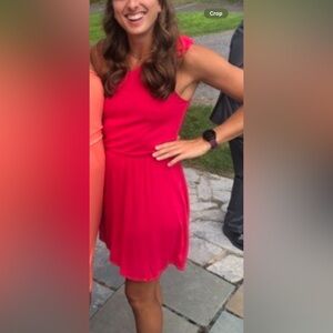 One shoulder express mini dress